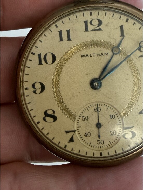 Vintage Waltham Pocket Watch , Working main image 8